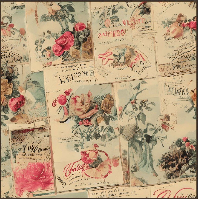 Shabby Chic Pink Rose