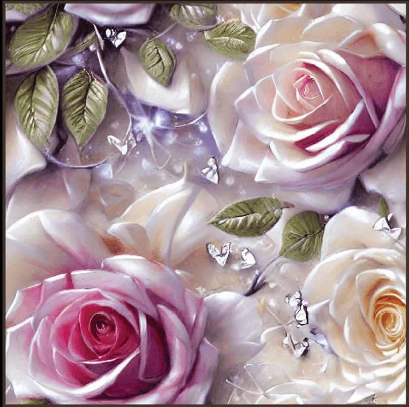 Shabby Chic Elegant Rose